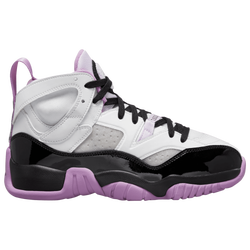 Girls' Grade School - Jordan Jumpman Two Trey - White/Black/Barely Grape