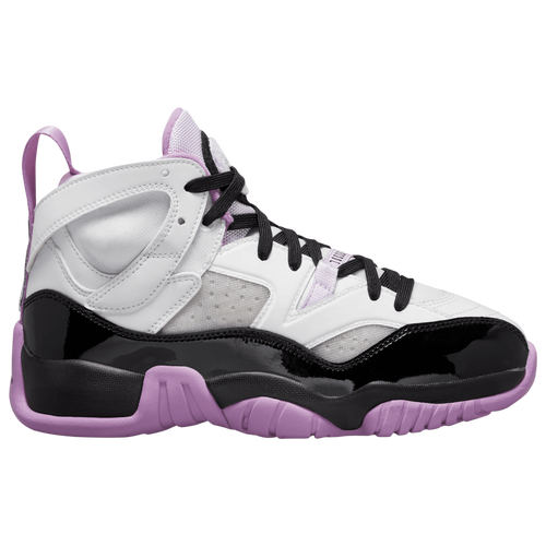 

Jordan Girls Jordan Jumpman Two Trey - Girls' Grade School Basketball Shoes White/Black/Barely Grape Size 4.5