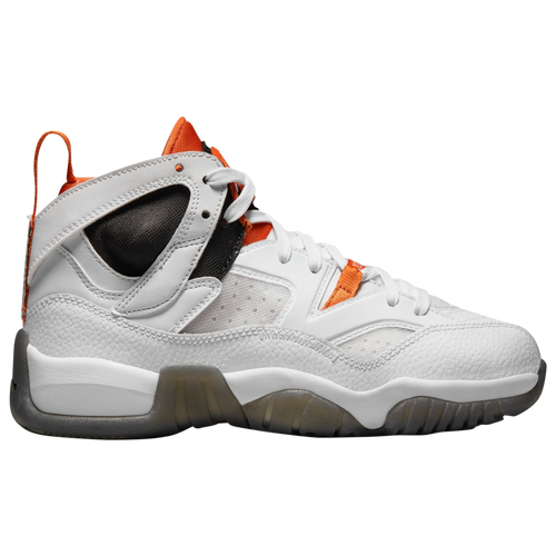 

Nike Boys Nike Jumpman Two Trey - Boys' Grade School Basketball Shoes White/Black/Orange Size 6.5