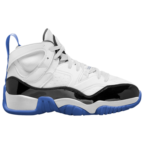 BOYS - Nike Jumpman Two Trey - White/Game Royal Black