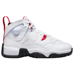 Boys' Grade School - Nike Jumpman Two Trey - White/University Red/Black