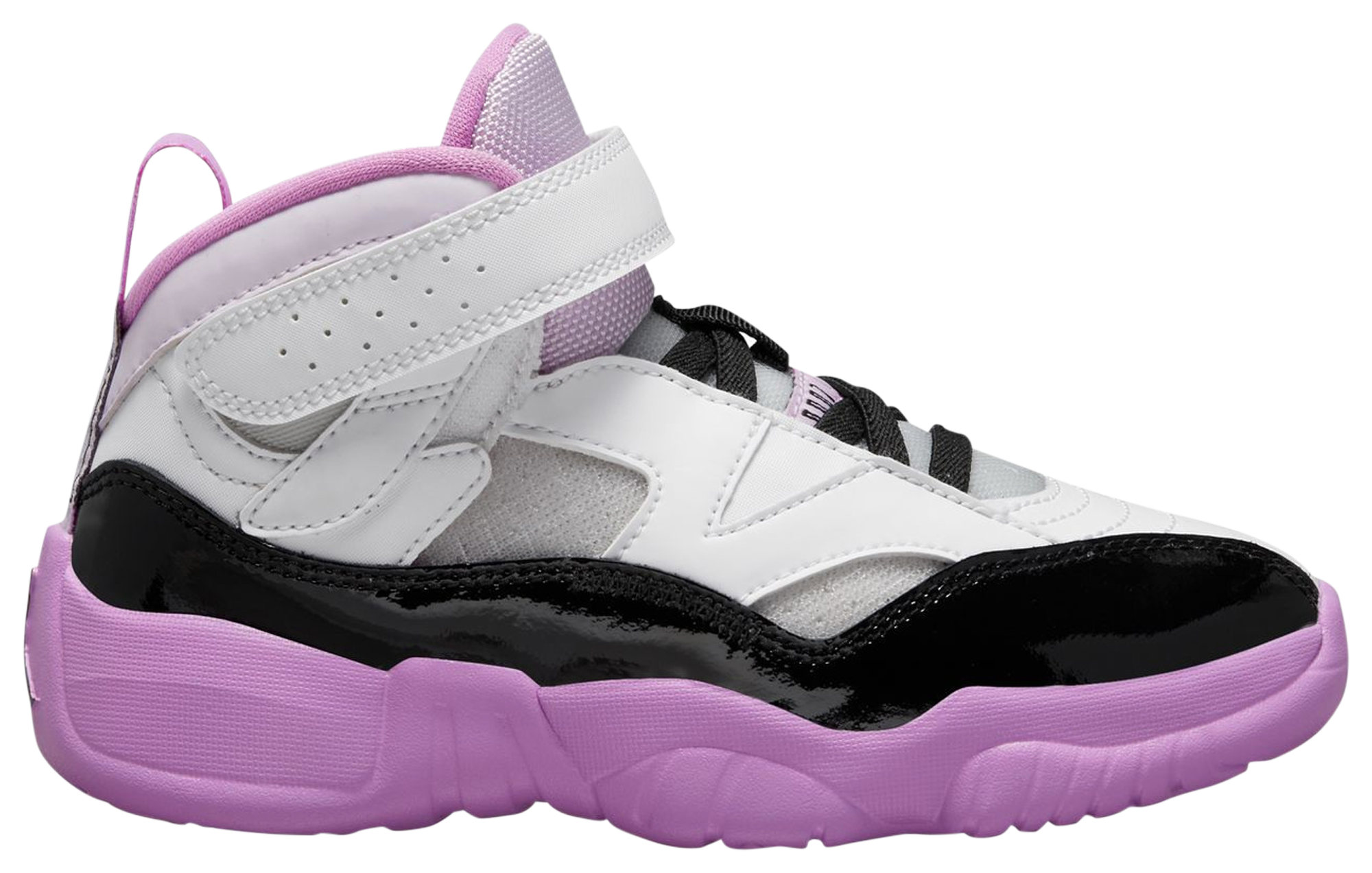 Jordan retro 11 pink snakeskin grade school best sale