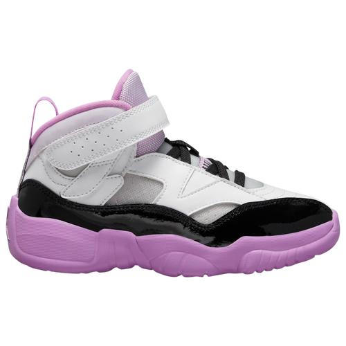 

Girls Preschool Jordan Jordan Jumpman Two Trey - Girls' Preschool Basketball Shoe White/Black/Barely Grape Size 03.0