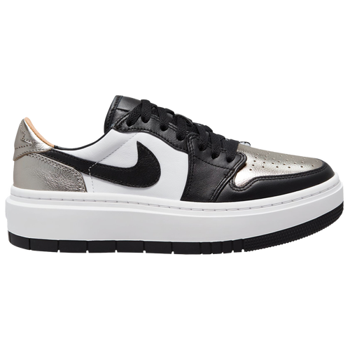 Jordan Air  1 Elevate Low Sneakers In Silver/black/white