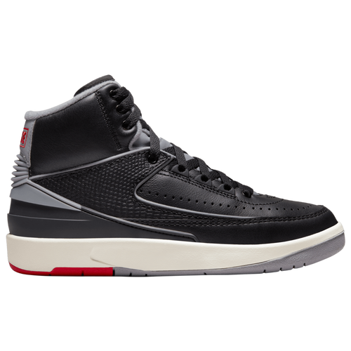 

Boys Jordan Jordan Retro 2 - Boys' Grade School Shoe Red/Grey/Black Size 07.0