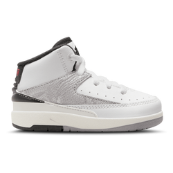 Boys' Toddler - Jordan Retro 2 - White/Fire Red/Black