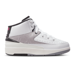 Boys' Preschool - Jordan Retro 2 - White/Fire Red/Black