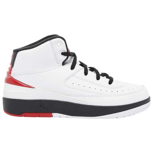 

Boys Preschool Jordan Jordan Retro 2 - Boys' Preschool Basketball Shoe White/Black/Varsity Red Size 03.0