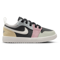 Girls' Preschool - Jordan AJ 1 Low ALT SE Fem - Half Blue/Sail/Vapor Green