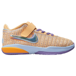 Boys' Preschool - Nike LeBron XX - Celestial Gold/Cobalt Bliss/Multicolor