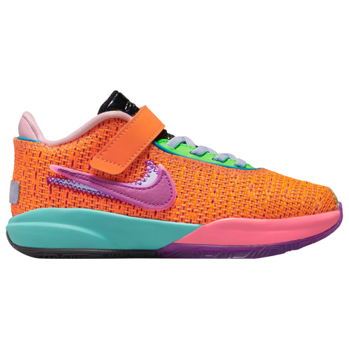 

Nike Boys Nike LeBron XX - Boys' Preschool Shoes Orange/Purple Size 12.0