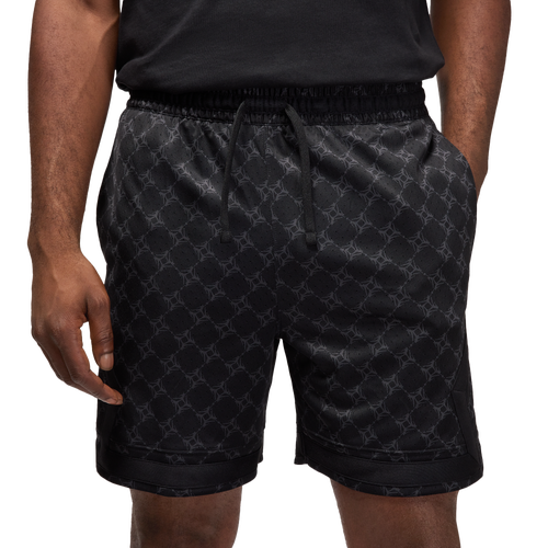 Jordan Dri-FIT Sport AOP Diamond Shorts - Jordan Black/Grey