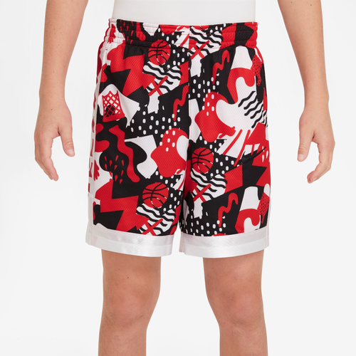 

Nike Boys Nike Dri-FIT Elite AOP Shorts - Boys' Grade School Black/University Red Size S