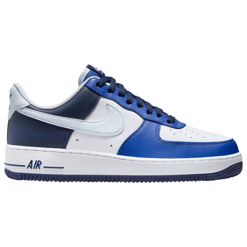 

Nike Mens Nike Air Force 1 '07 LV8 - Mens Basketball Shoes Blue/White/Grey Size 10.0