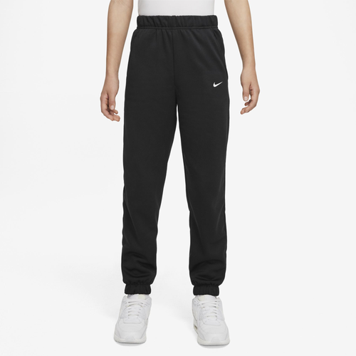 

Nike Girls Nike Tech Fleece Cuff Pants - Girls' Grade School Black/Black Size M