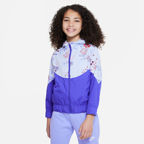 

Nike Girls Nike NSW Icon Clash Windrunner Jacket - Girls' Grade School Multi Size S