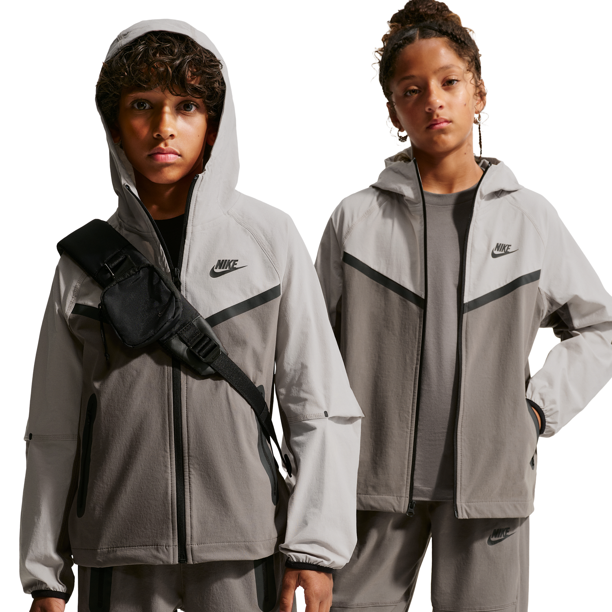 Nike NSW Tech Woven Full-Zip Jacket PD - Boys' Grade School | Foot