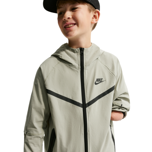 Nike NSW Tech Woven Full-Zip Jacket PD - Nike Spruce Fog/Black