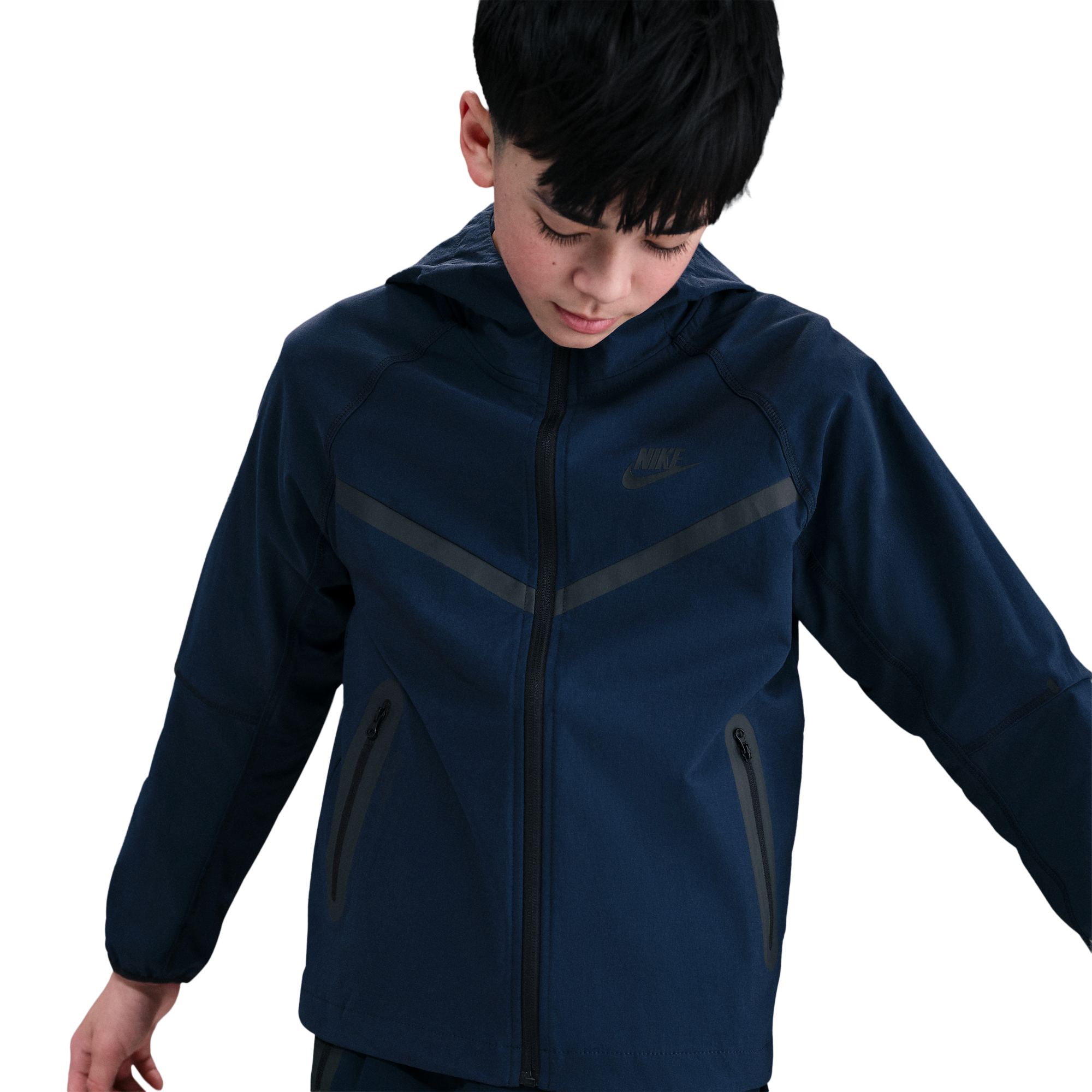 Nike NSW Tech Woven Full-Zip Jacket PD - Boys' Grade School | Foot