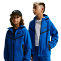 Nike NSW Tech Woven Full-Zip Jacket PD - Nike Game Royal/Black