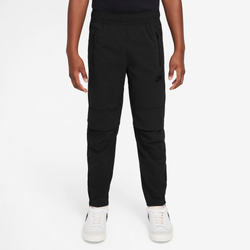 Boys' Grade School - Nike Tech Woven Pants-PD - Black/Black