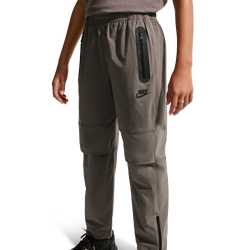 Boys' Grade School - Nike Tech Woven Pants-PD - Cave Stone/Cave Stone/Black