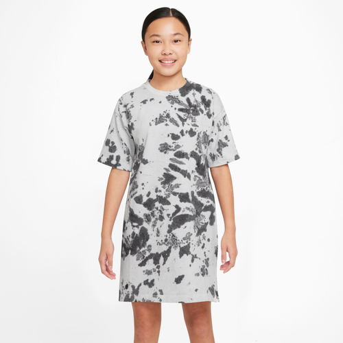 Nike Kids' Girls  Novelty Wash Dress In Black/white