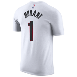 Men's - Nike Trail Blazers Name & Number T-Shirt - White