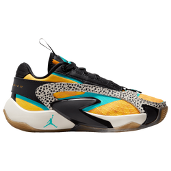 Boys' Grade School - Jordan Luka 2 - Laser Orange/Black/Hyper Jade