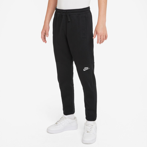 

Nike Boys Nike NSW Amplify Pants - Boys' Grade School Black/Gray Size M