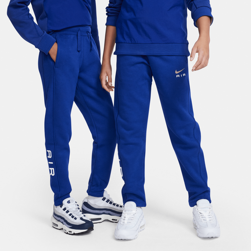 

Boys Nike Nike NSW Air Pants - Boys' Grade School Deep Royal Blue/White Size L