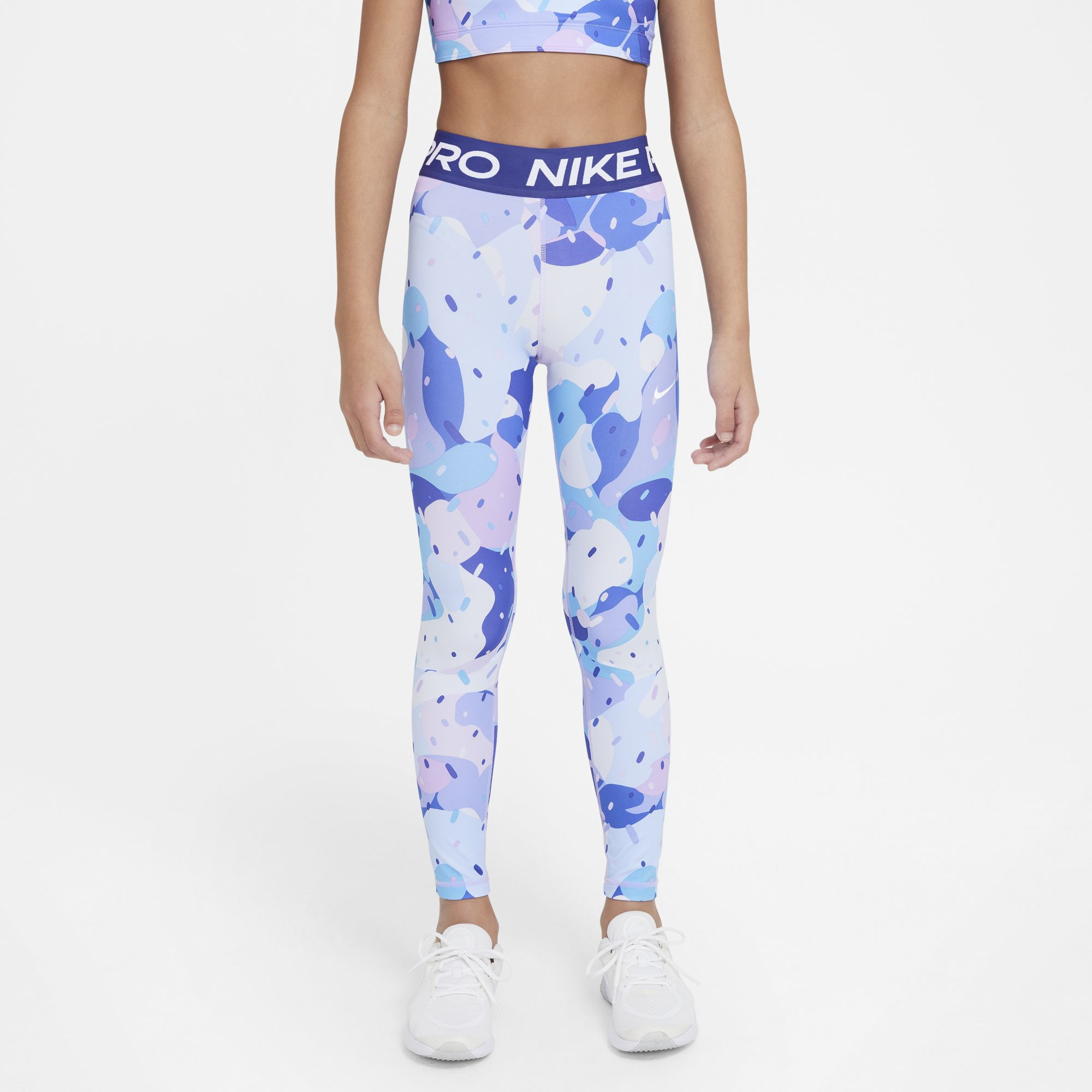 Blue Galaxy Youth Leggings