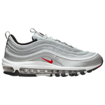 Silver/Red