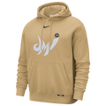 Nike Wizards Club Logo City Edition Hoodie - Nike Gold/Multi