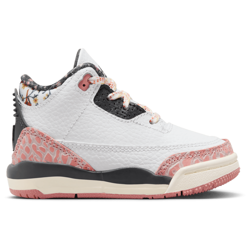 Shop Jordan Girls   Retro 3 In Red Stardust/white/anthracite