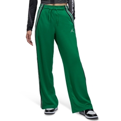 Women's - Jordan Brooklyn Track Pants - White/Green