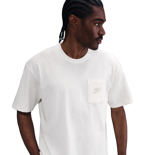 MENS - Nike NSW TEE SEASONAL PREMIUM ESSENTIALS POCKET - Sail