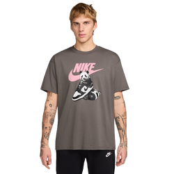 Men's - Nike FW MBR CNC T-Shirt - Cave Stone/Black