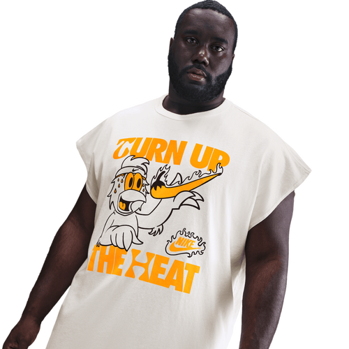 MENS - Nike NSW Hot Ones Sleeveless T-Shirt - Sail/Multi