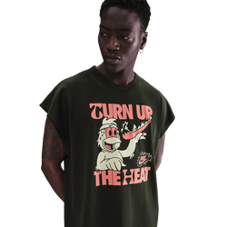 Men's - Nike NSW Hot Ones Sleeveless T-Shirt - Sequoia/Multi