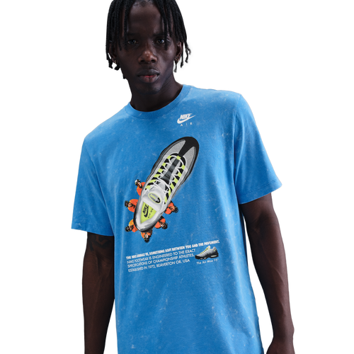  - Nike NSW TEE OC MED GFX FW CULTUR - Lt Photo Blue