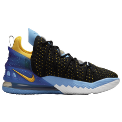 Men's - Nike LeBron 18 - Black/Univ Gold/Coast