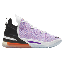 Men's - Nike LeBron 18 - Multi Color/White