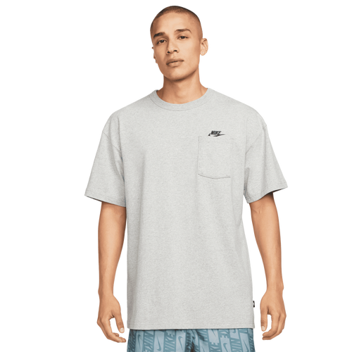 Nike NSW Premium Essential Pocket T-Shirt - Nike Dk Grey Heather
