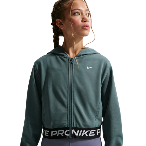 Nike Dri-FIT Full-Zip Fleece Hoodie - Nike Mineral Slate/Black