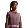 Nike Dri-FIT Full-Zip Fleece Hoodie - Nike Tattoo/Lt Magenta