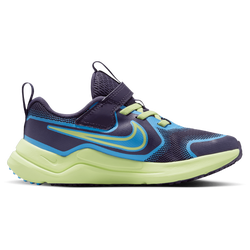 Boys' Preschool - Nike Cosmic Runner - Light Liquid Lime/Dark Raisin/University Blue