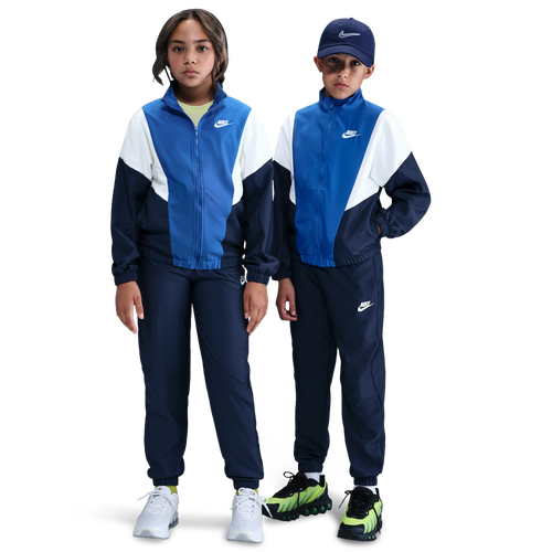  - Nike NSW Woven Tracksuit - White/Game Royal Midnight Navy