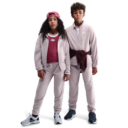 Boys' Grade School - Nike NSW Dri-FIT Full zip Tracksuit - Platinum Violet/White/Platinum Violet