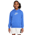Nike NSW Club French Terry Hoodie - Nike Comet Blue/Aluminum